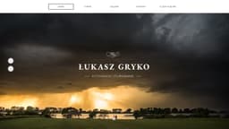 Podgląd strony internetowej fotografa
