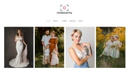 Preview of the photographer's website
