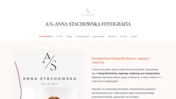 Preview of the photographer's website