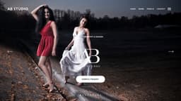Preview of the photographer's website