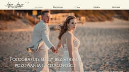Preview of the photographer's website