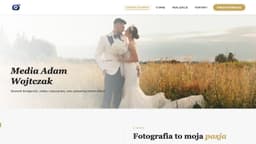 Preview of the photographer's website