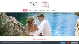 Preview of the photographer's website