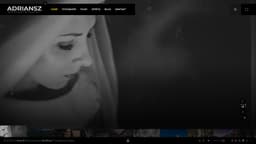 Preview of the photographer's website