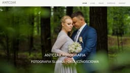 Preview of the photographer's website