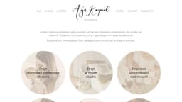 Preview of the photographer's website