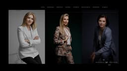 Preview of the photographer's website