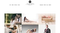 Preview of the photographer's website