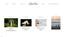 Preview of the photographer's website