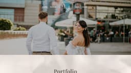 Preview of the photographer's website