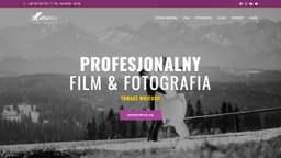 Preview of the photographer's website