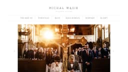 Preview of the photographer's website
