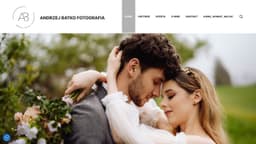 Preview of the photographer's website
