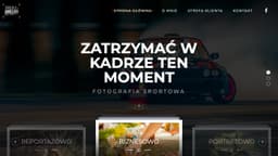 Preview of the photographer's website