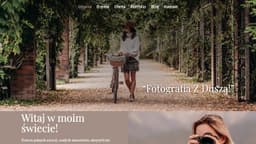 Preview of the photographer's website