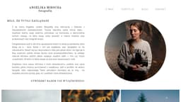 Preview of the photographer's website