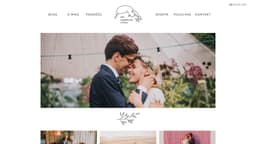Preview of the photographer's website