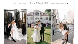 Preview of the photographer's website
