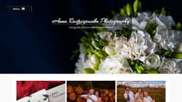 Preview of the photographer's website