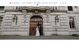 Preview of the photographer's website