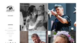 Preview of the photographer's website
