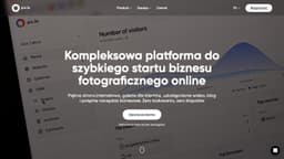 Preview of the photographer's website