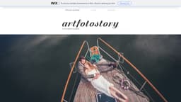 Preview of the photographer's website