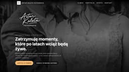 Preview of the photographer's website