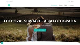 Preview of the photographer's website
