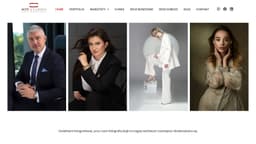 Preview of the photographer's website