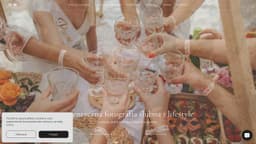 Preview of the photographer's website