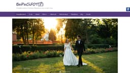 Preview of the photographer's website