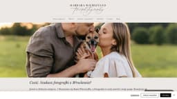 Preview of the photographer's website