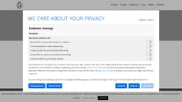 Preview of the photographer's website