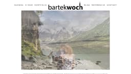 Preview of the photographer's website
