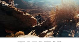 Preview of the photographer's website