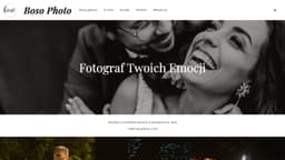 Preview of the photographer's website