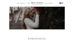 Preview of the photographer's website