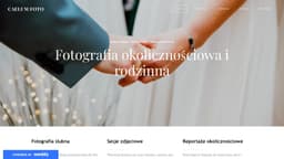 Preview of the photographer's website