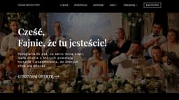 Preview of the photographer's website