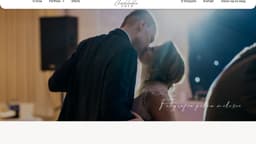 Preview of the photographer's website