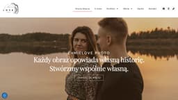 Preview of the photographer's website