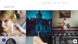 Preview of the photographer's website