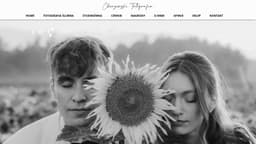Preview of the photographer's website