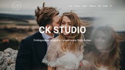 Preview of the photographer's website