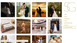 Preview of the photographer's website