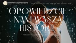 Preview of the photographer's website