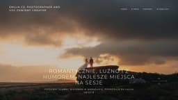 Preview of the photographer's website