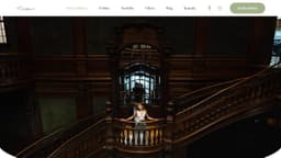 Preview of the photographer's website