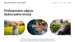 Preview of the photographer's website